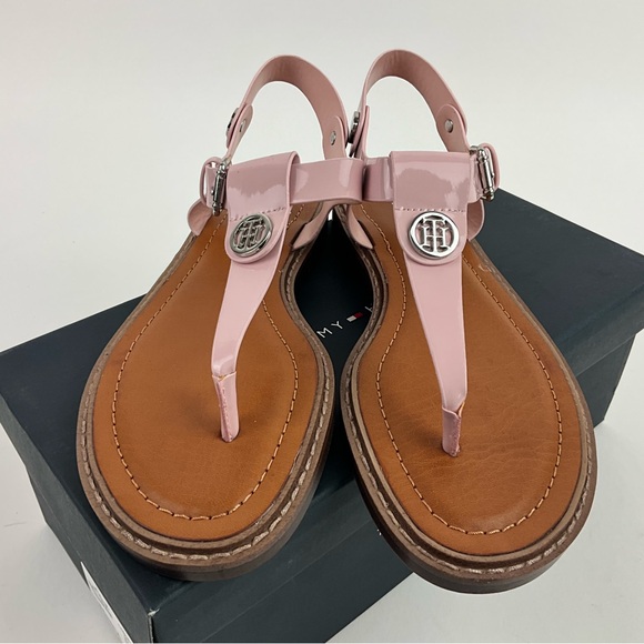 Tommy Hilfiger Light Pink Bennia Sandal NIB - Picture 7 of 9